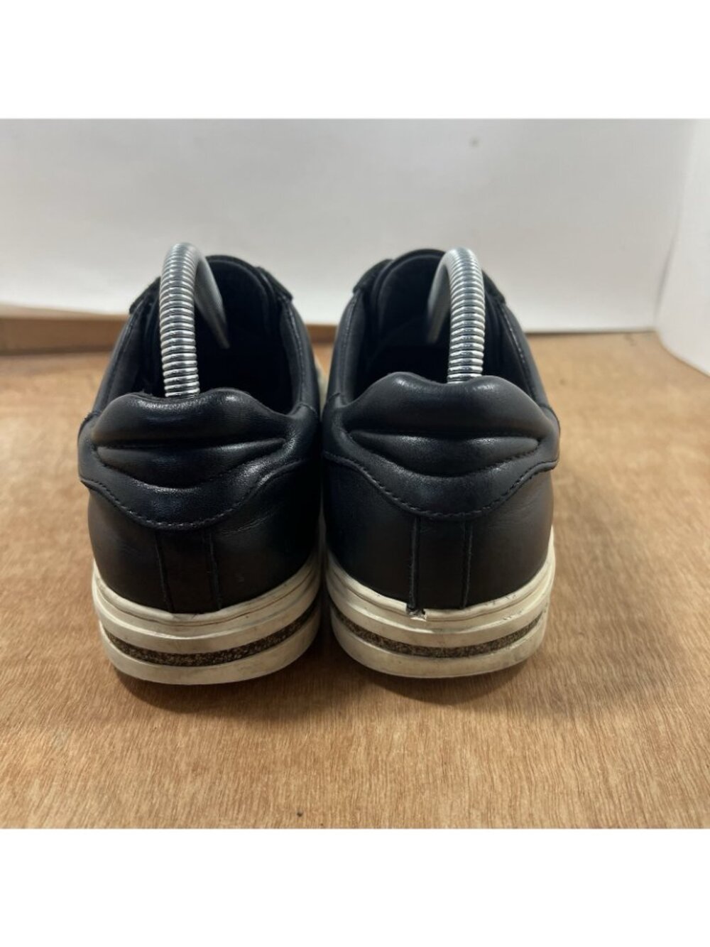 Birkenstock Bend Low Black Leather Sneakers Women Size EU 40/ US 9 - Picture 4 of 9